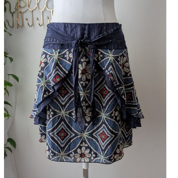 Anna Sui Dresses & Skirts - anna sui anthropologie silk skirt